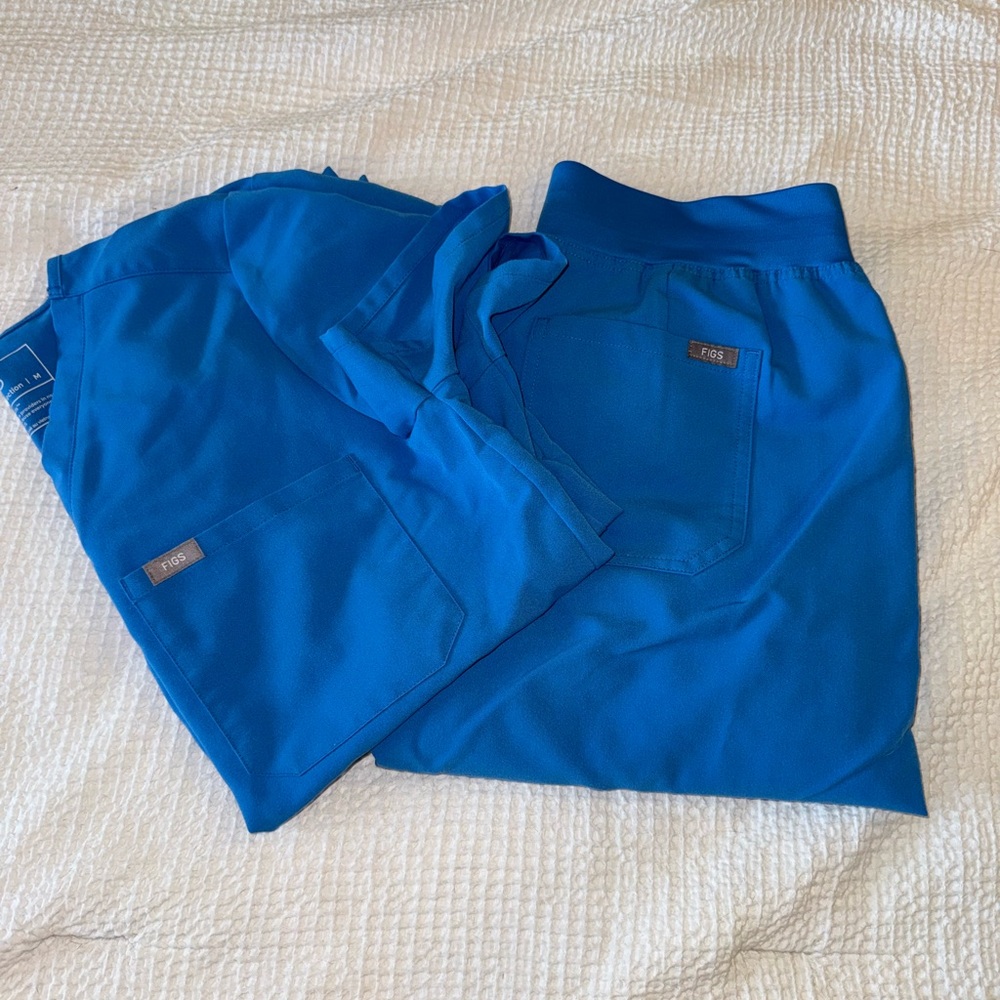 Blue Scrub Set Size M